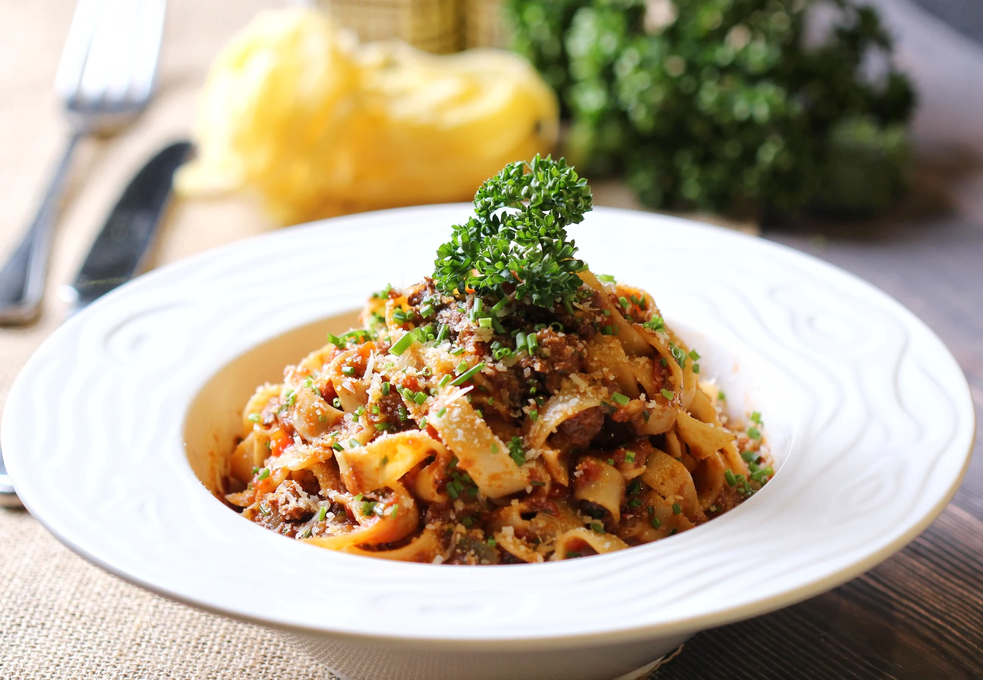 Pasta: shape, sauce and timing