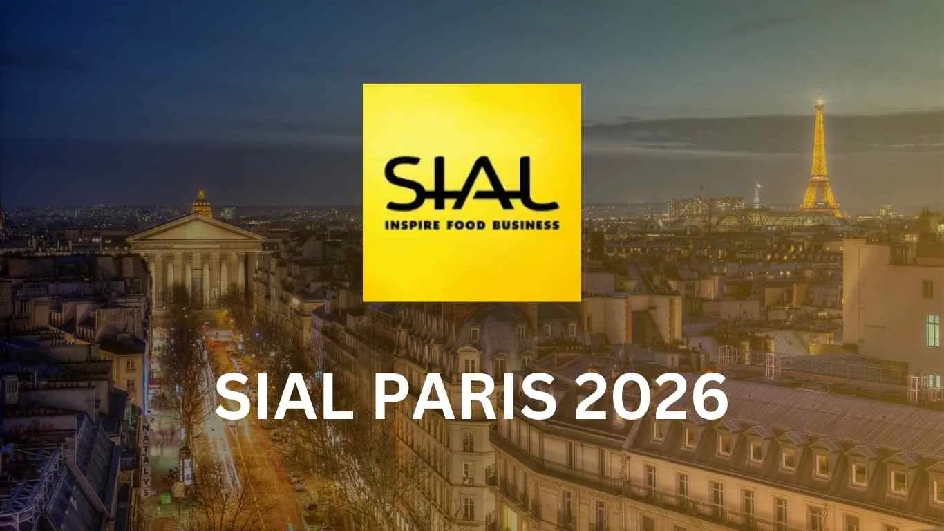巴黎城市夜景与 SIAL Paris 2026 标志