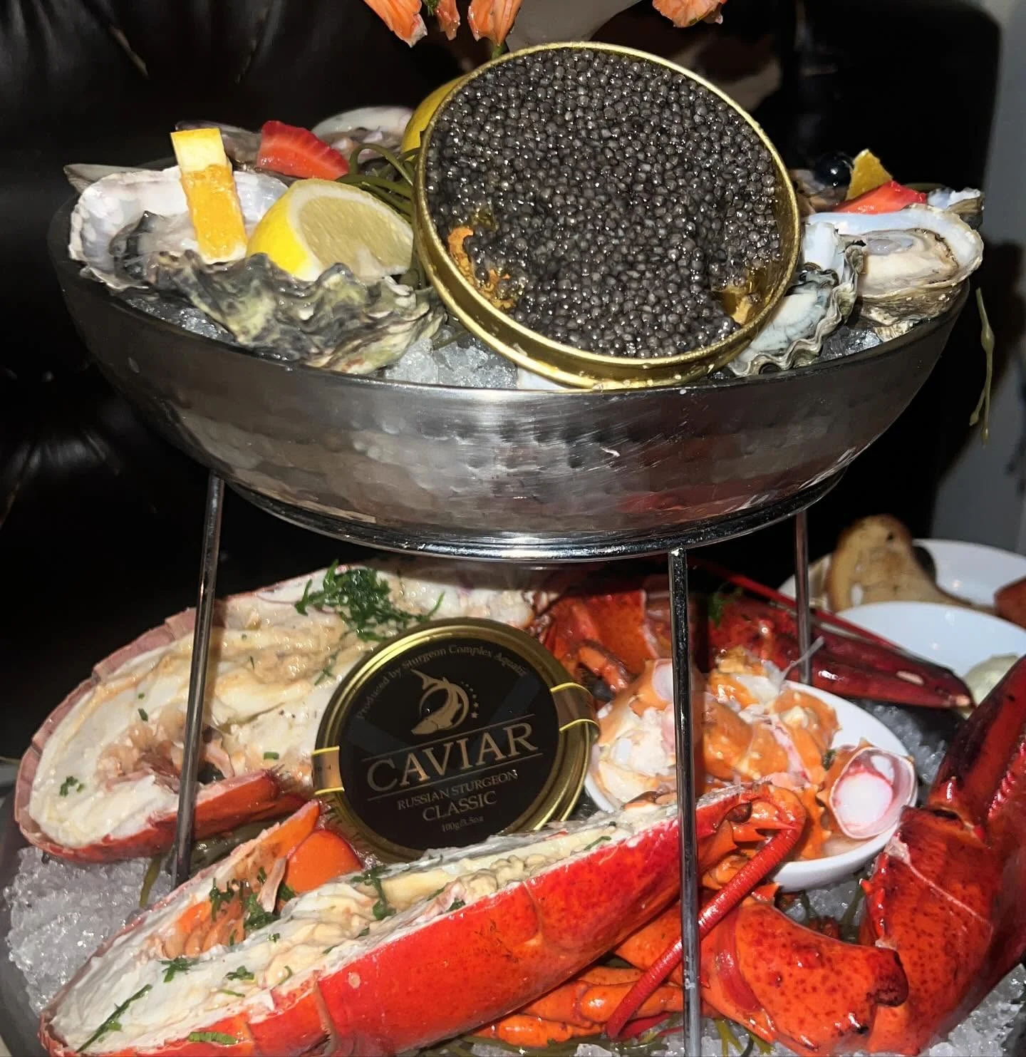 鱼子酱与海鲜餐饮应用