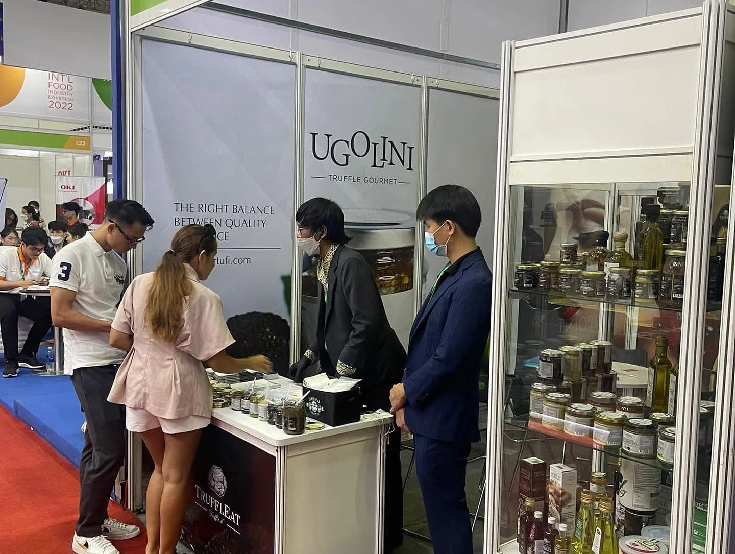 LuxurEat 展会现场与产品陈列